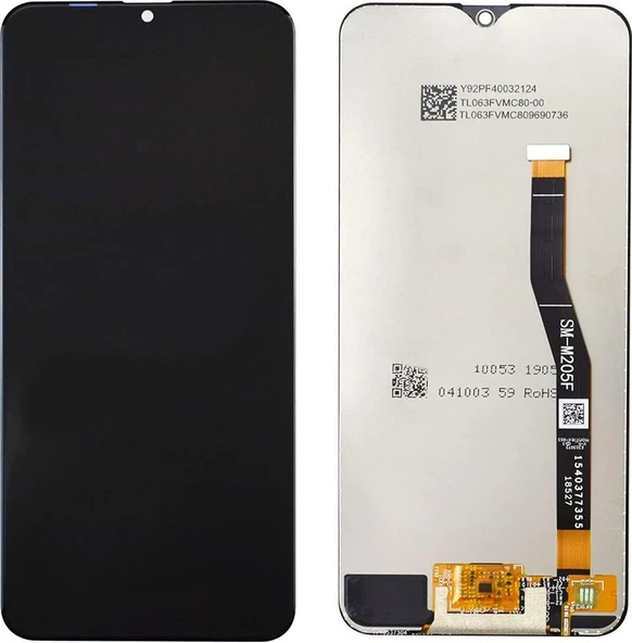 Samsung Galaxy M20 Lcd Dokunmatik Ekran Ld-01 Siyah - Resim 2