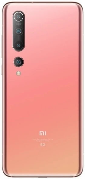 Xiaomi Mi 10 Arka Pil Batarya Kapağı Pembe - Rose ürün görseli 1
