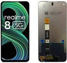 Realme 8 Lcd Ekran Dokunmatik Siyah ürün görseli 1