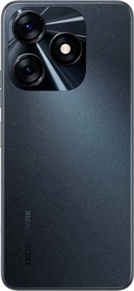Tecno Spark 10 Arka Kapağı Siyah ürün görseli 1