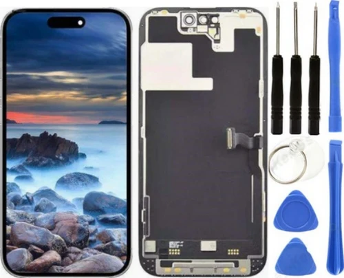 İphone 14 Pro Max Uyumlu Soft Oled Lcd Dokunmatik Ekran + Tamir Seti Standart ürün görseli 1