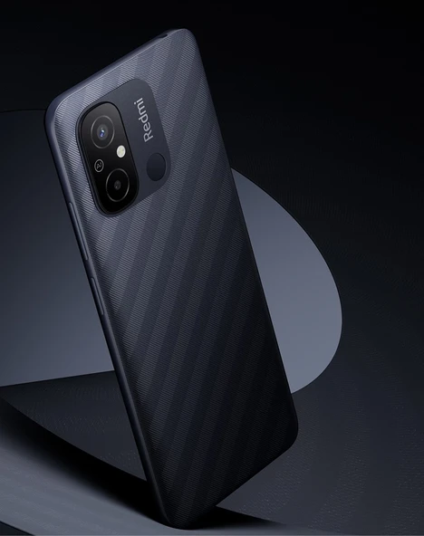 Xiaomi Redmi 12c Arka Pil Batarya Kapağı Siyah ürün görseli 1