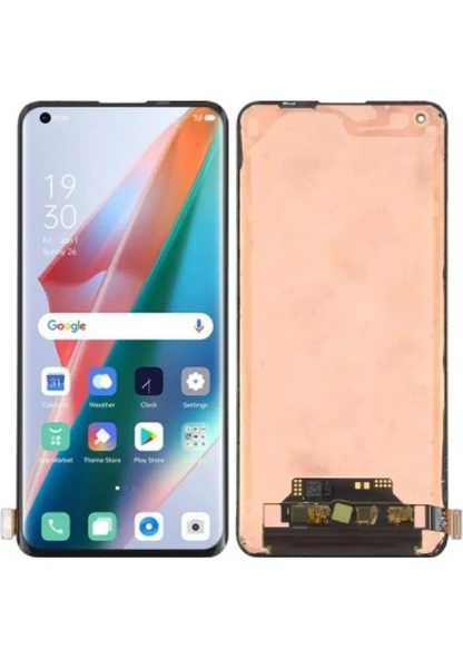 Oppo Find X3 Uyumlu Lcd Ekran + Dokunmatik Siyah ürün görseli 1