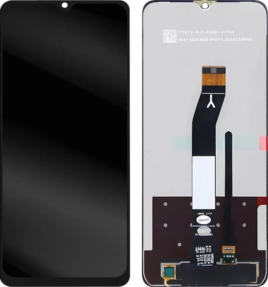 Xiaomi Redmi A3 Uyumlu Lcd Ekran Dokunmatik + B7000 15ml Yapıştırıcı Ld-01 Siyah - Resim 2