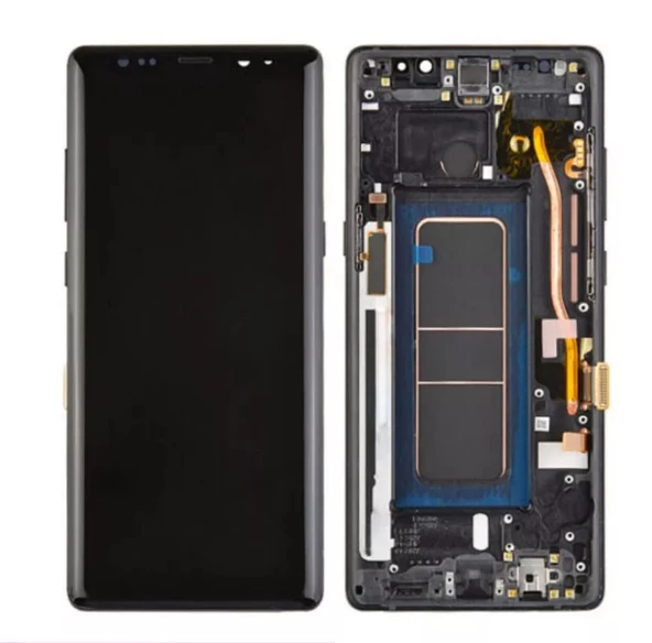 Samsung Galaxy Uyumlu  Note 8 Sm - N950f Lcd Ekran Dokunmatik Kasalı Siyah ürün görseli 1