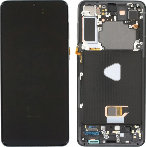 Samsung Galaxy S21 Plus Çıtalı Lcd Dokunmatik Ekran Ld-01 Siyah - Resim 2