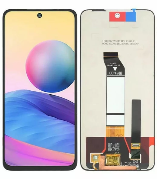 Xiaomi Redmi Note 10 5g Lcd Ekran Dokunmatik Servis Siyah ürün görseli 1