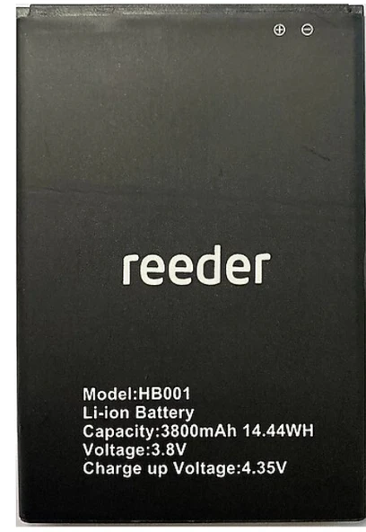 Reeder P13 Blue Max L 2022 Batarya Pil ürün görseli 1