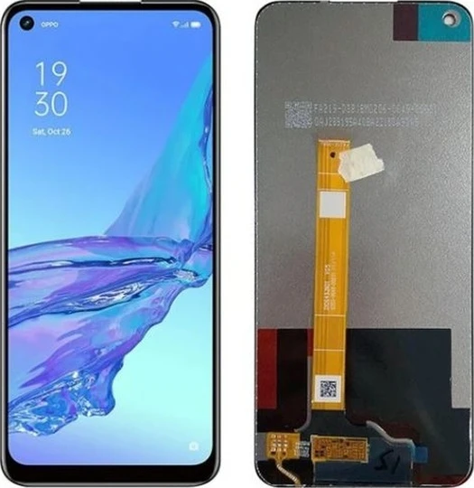 Oppo A53 Çıtasız Lcd Ekran Dokunmatik Siyah ürün görseli 1
