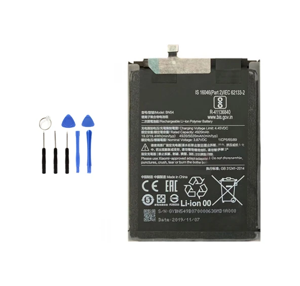 Xiaomi Redmi 9T Batarya Pil + Tamir Seti ürün görseli 1