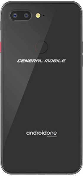 General Mobile Gm 9 Pro Arka Batarya Kapağı Siyah ürün görseli 1