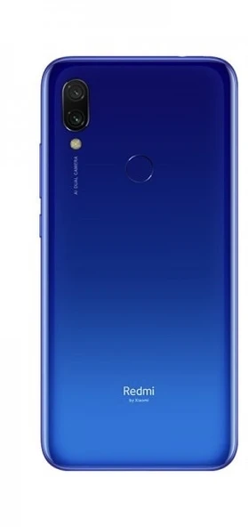 Xiaomi Redmi 7 Arka Pil Kapağı Mavi ürün görseli 1