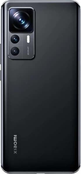 Xiaomi Mi 12t Pro Uyumlu Arka Pil Kapağı Siyah ürün görseli 1