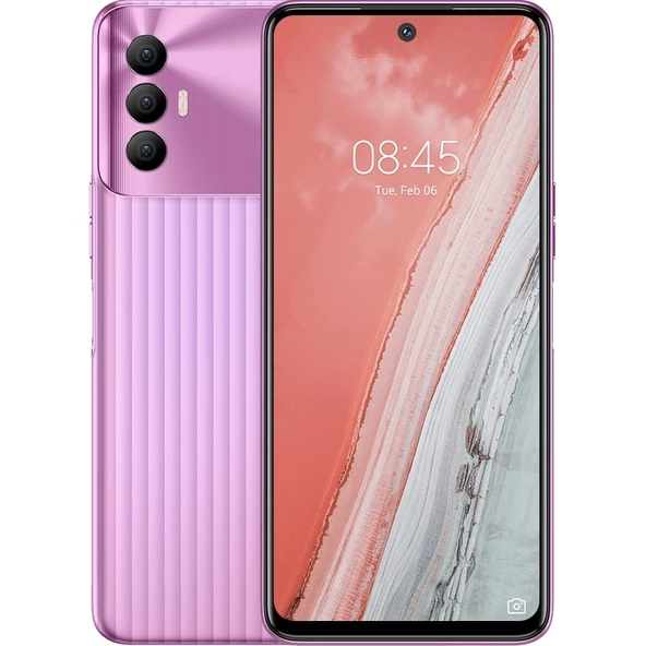Tecno Spark 8 Pro Arka Kapağı Açık Pembe ürün görseli 1