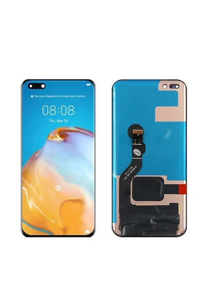 Huawei P40 Pro Lcd Ekran + Dokunmatik siyah ürün görseli 1