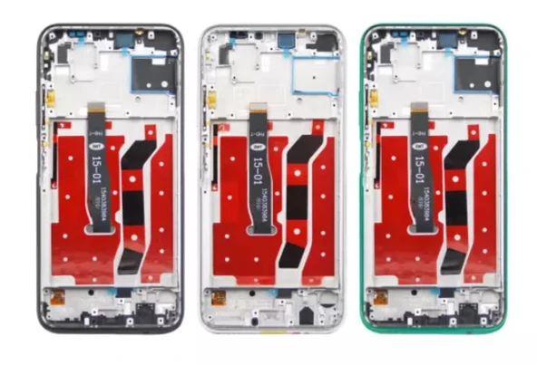 Huawei P40 Lite Lcd Ekran Dokunmatik Çıtalı Jny Lx1 Siyah - Resim 2