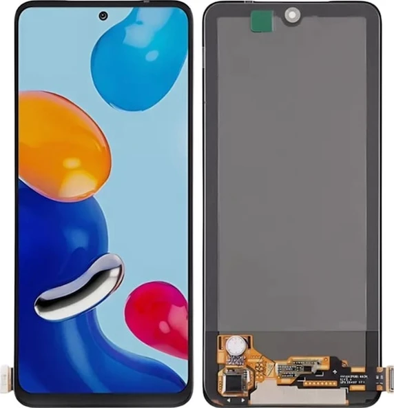 Mi Note 11 4g Uyumlu Lcd Dokunmatik Ekran Yüksek Kalite + B7000 15ml Yapıştırıcı Ld-01 Siyah - Resim 2