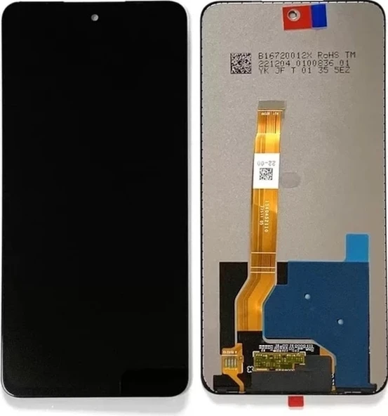 Realme C55 Uyumlu Lcd Dokunmatik Ekran Yüksek Kalite + B7000 15ml Yapıştırıcı Ld-01 Siyah - Resim 2