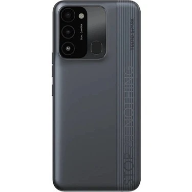 Tecno Spark 8c Arka Kapağı Siyah ürün görseli 1