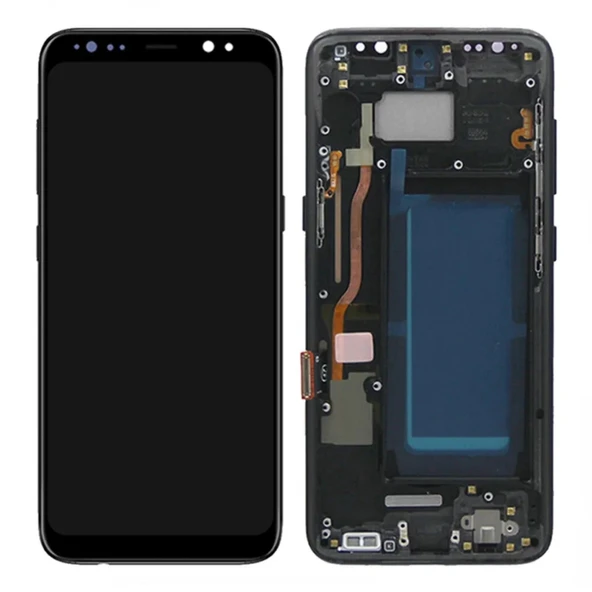 Samsung Galaxy Uyumlu  S8 Sm-g950f Lcd Ekran Dokunmatik Siyah ürün görseli 1