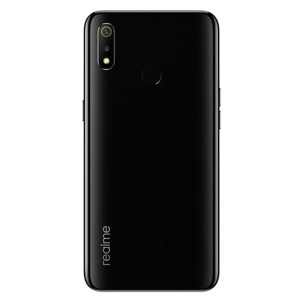 Oppo Realme 3 Arka Pil Kapağı Siyah ürün görseli 1