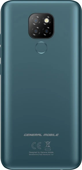 General Mobile Gm 20 Arka Batarya Pil Kapağı + B7000 Yapıştırıcı Hdy Haki Yeşil ürün görseli 1