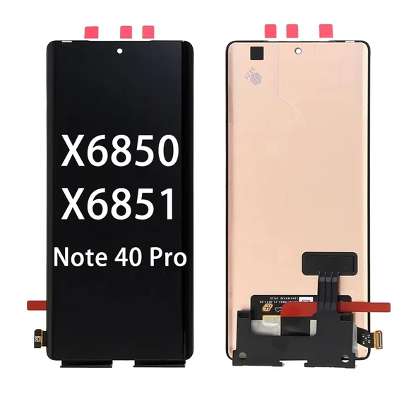 Infinix Note 40 Pro Lcd Ekran Dokunmatik SİYAH ürün görseli 1