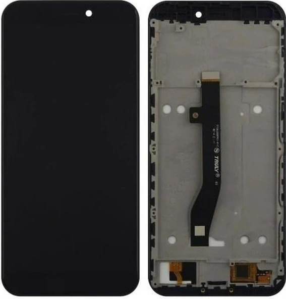 General Mobile Gm8 Go Çıtalı Uyumlu Lcd Ekran Dokunmatik + B7000 15ml Yapıştırıcı Ld-01 Siyah - Resim 2