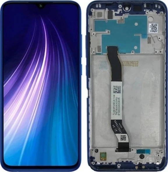 Xiaomi Redmi Note 8 Çıtalı Uyumlu Lcd Ekran Dokunmatik + B7000 15ml Yapıştırıcı Ld-01 Siyah - Resim 2