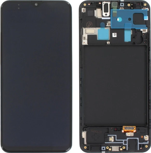Samsung Galaxy A20 Çıtalı Lcd Dokunmatik Ekran Ld-01 Siyah ürün görseli 1