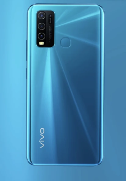Vıvo Y30 Arka Pil Batarya Kapağı Açık Mavi ürün görseli 1
