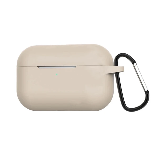 E2M AIRPODS PRO 3 KILIF SENSE SİLİKON BEJ ürün görseli 1