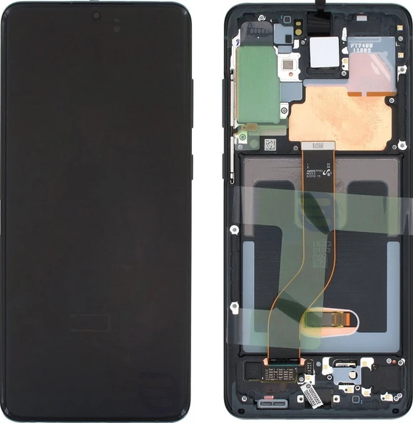 Samsung Galaxy S20 Plus Çıtalı Lcd Dokunmatik Ekran Ld-01 Siyah ürün görseli 1