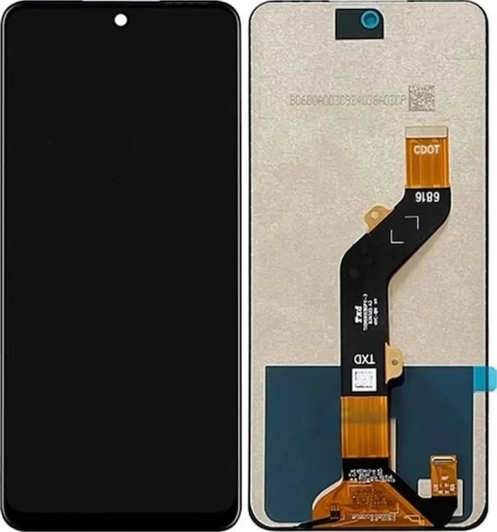 Infinix Hot 30 Play Uyumlu Lcd Ekran Dokunmatik + B7000 15ml Yapıştırıcı Ld-01 Siyah - Resim 2