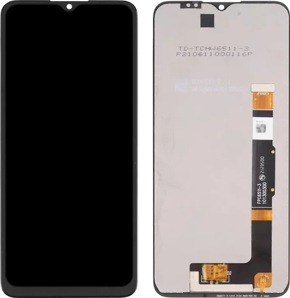 Tcl 30e Uyumlu Lcd Ekran Dokunmatik + B7000 15ml Yapıştırıcı Ld-01 Siyah - Resim 2