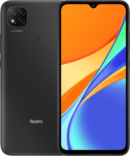 Xiaomi Redmi 9c Arka Pil Kapağı Siyah ürün görseli 1