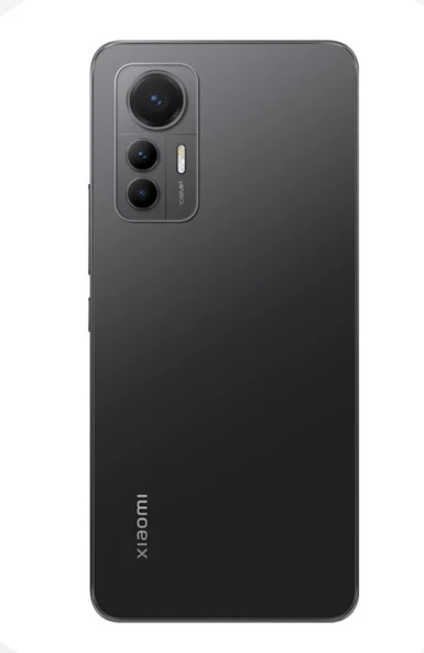 Xiaomi Mi 12 Lite Arka Pil Batarya Kapağı Siyah ürün görseli 1