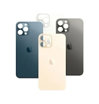 iPhone Uyumlu 12 Pro Max Arka Batarya Kapağı Siyah Siyah Siyah ürün görseli 1