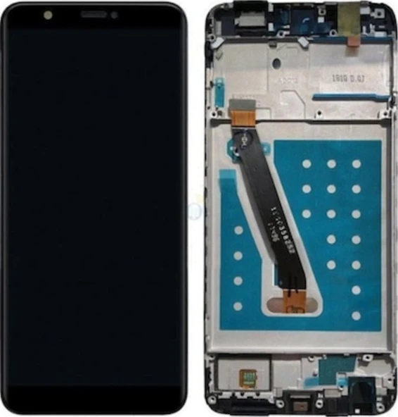 Huawei P Smart Uyumlu Lcd Ekran Dokunmatik Full Çitalı (525848671) Siyah ürün görseli 1