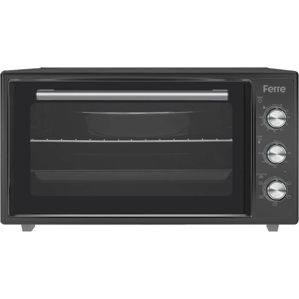 Ferre 45630 45 Litre 6 Program Turbo Mini Fırın - Siyah ürün görseli 1