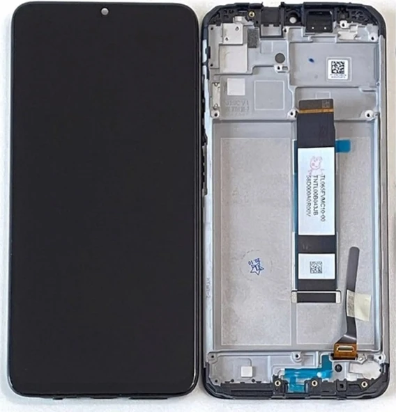 Xiaomi Poco M3 Lcd Ekran Dokunmatik Çıtalı Siyah ürün görseli 1