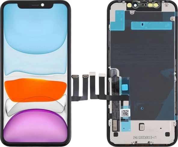 iPhone 11 Uyumlu Lcd  + Dokunmatik  Ekran Çok Renkli ürün görseli 1