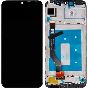Huawei Y7 2019 Lcd Ekran Dokunmatik Çıtalı Uyumlu Siyah ürün görseli 1