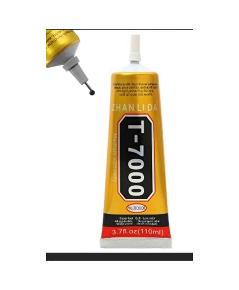 T7000 110 Ml Çok Amaçlı Tamir Onarım Yapıştırıcısı Siyah ürün görseli 1