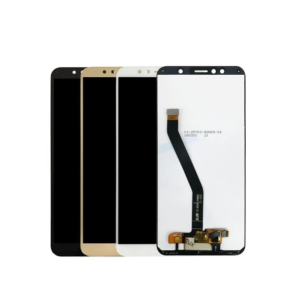 Huawei Y6 2018 Lcd Ekran Dokunmatik B-7000 (525848645) Altın - Dore - Resim 2