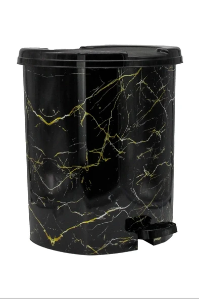 LitaeTrend Asude 4 No Desenli Pedallı Çöp Kovası Royaleks-ASD189 ürün görseli 1