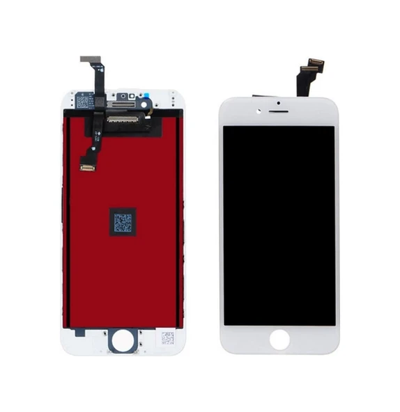 iPhone 6G Uyumlu Lcd Ekran Dokunmatik Beyaz - Resim 2