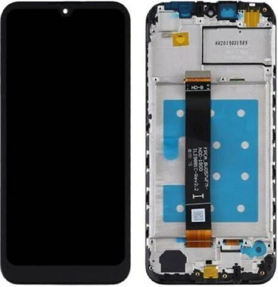Huawei Y5 2019 Lcd Dokunmatik Ekran Full Çıtalı Siyah ürün görseli 1