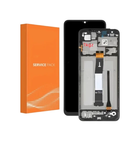 Xiaomi Redmi 12c Lcd Ekran Dokunmatik Çıtalı Servis Siyah ürün görseli 1