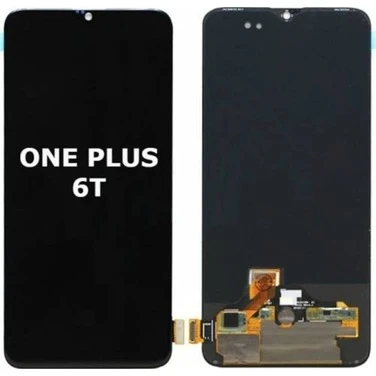 One Plus 6t Tft Lcd Ekran + Dokunmatik Siyah ürün görseli 1